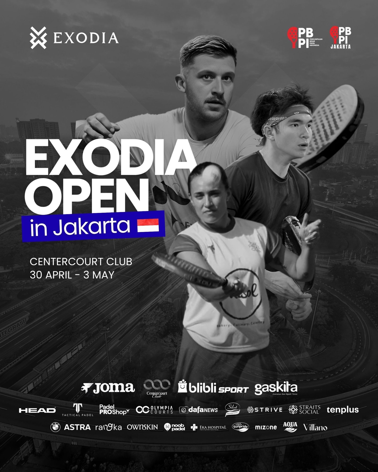 EXODIA Open Centercourt  in Jakarta